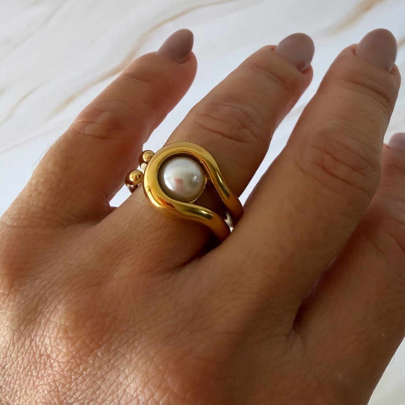 Cadena Amapola y Perla