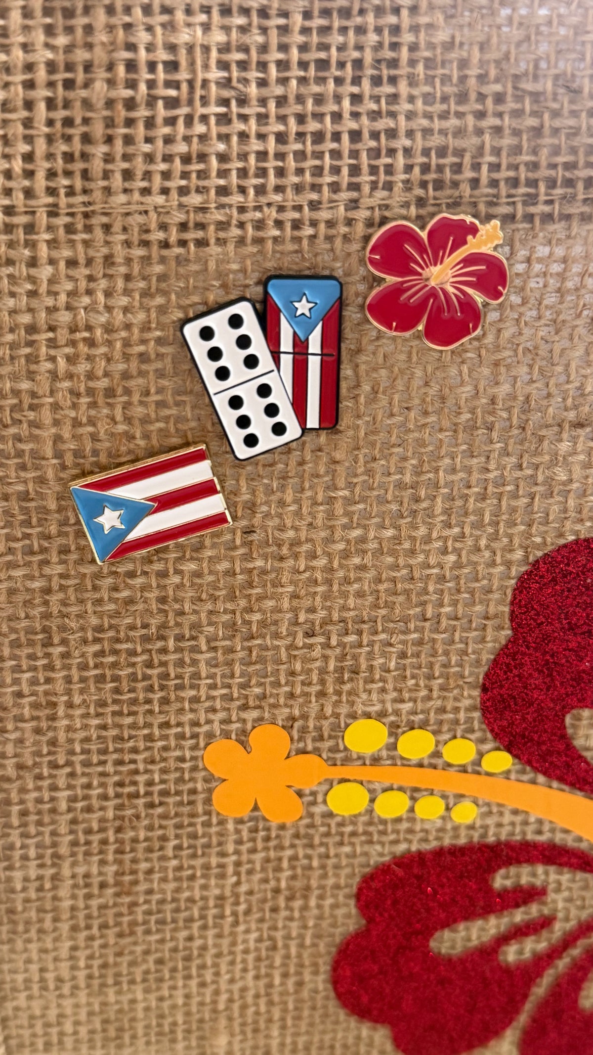 Pin Esmaltado de Puerto Rico