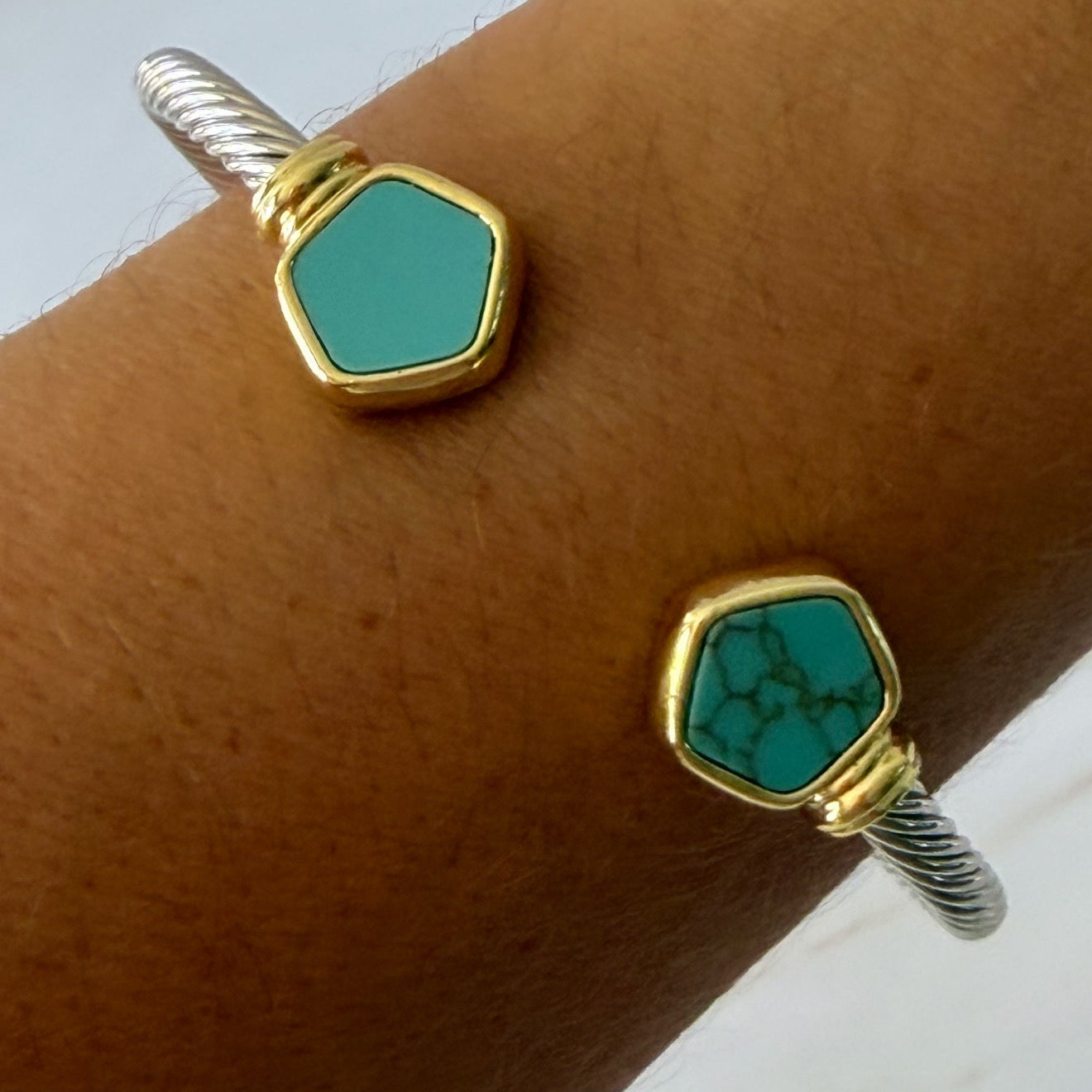 Bangles de Rodio - Set de Pulseras Elegantes