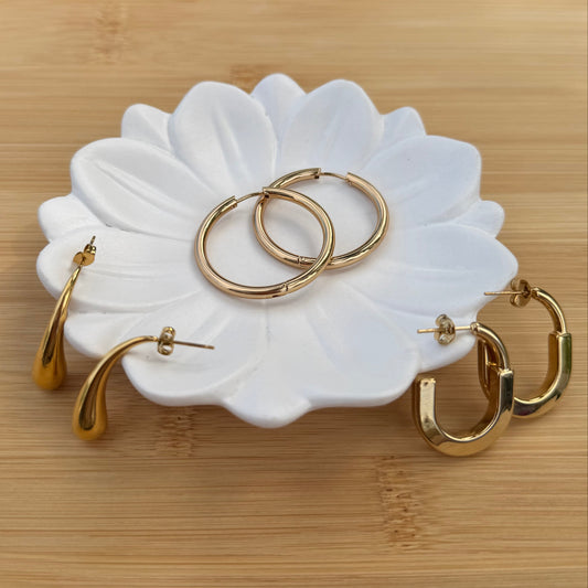 Pantallas Elegantes Doradas de Acero Inoxidable