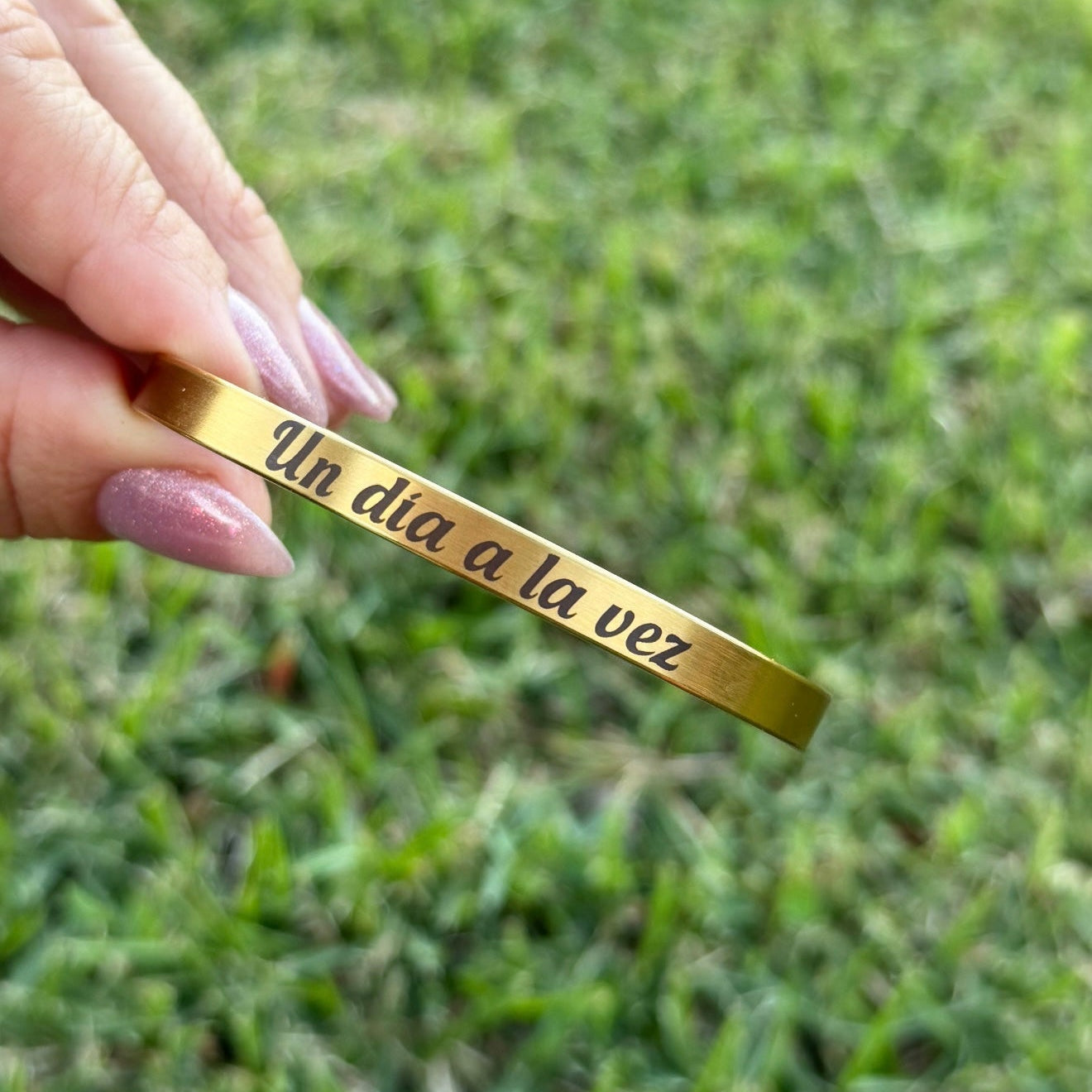 Bangles Inspiradores - Acero Inoxidable