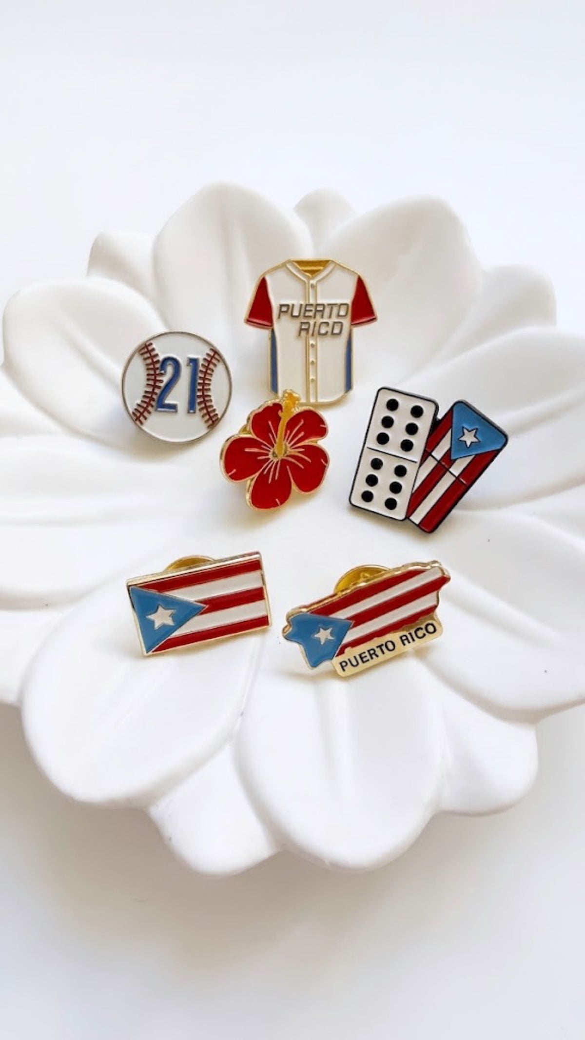 Pin Esmaltado de Puerto Rico