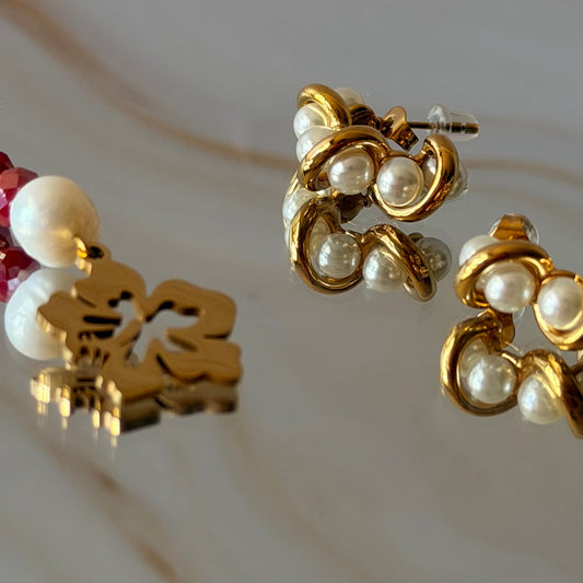 Cadena Amapola y Perla