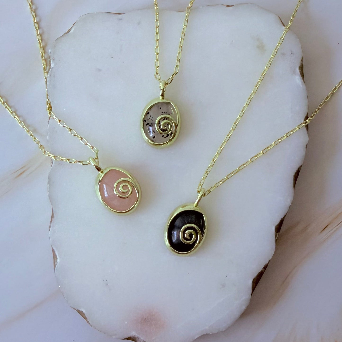 Cadena Cuarzo - Oro Laminado