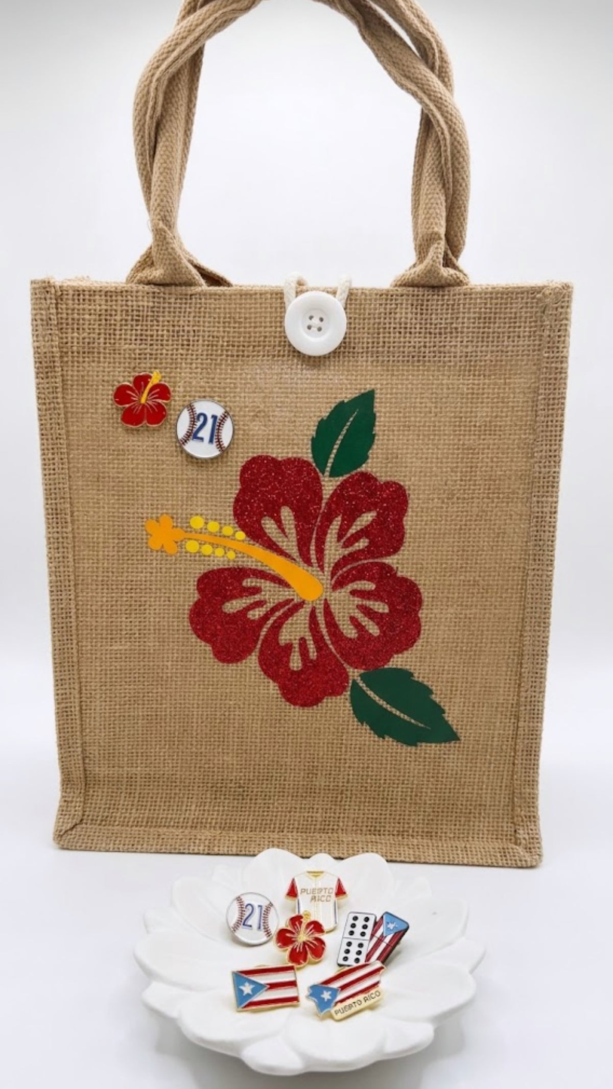 Pin Esmaltado de Puerto Rico